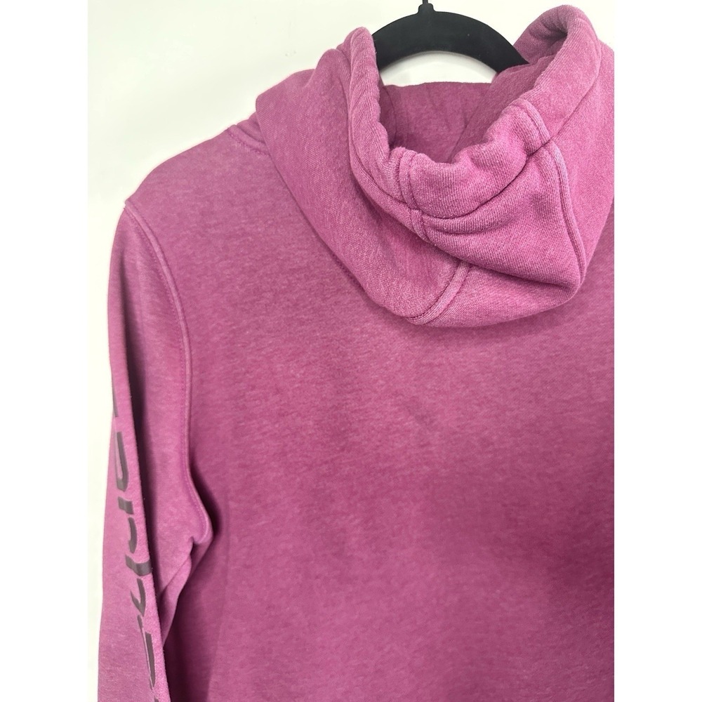 Carhartt Women's Clarksburg Hoodie Berry Pink Heather Medium Workwear Streetwear - Picture 9 of 16